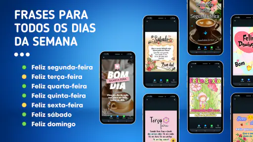 Bom Dia e Boa Noite com Imagem screenshot