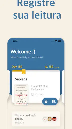 Bookmory - meus livros e notas screenshot