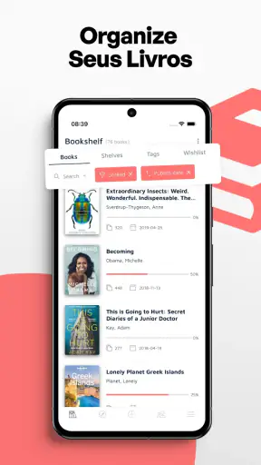 Bookshelf-Your virtual library screenshot