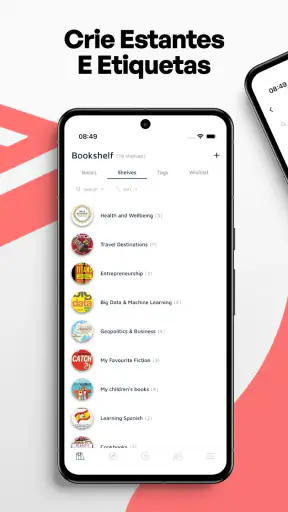 Bookshelf-Your virtual library screenshot