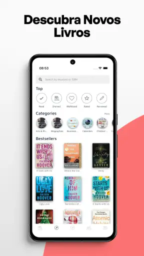 Bookshelf-Your virtual library screenshot