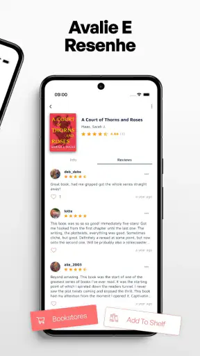 Bookshelf-Your virtual library screenshot