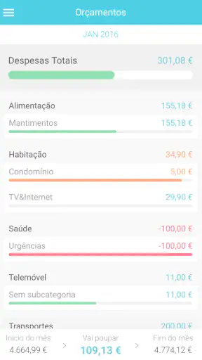 Boonzi - Finanças Pessoais screenshot