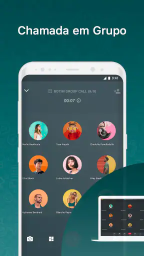 BOTIM - videochamada screenshot
