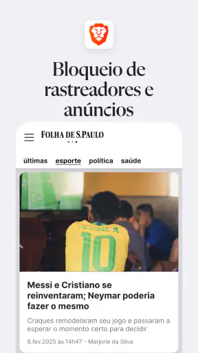 Brave Navegador e Pesquisa Web screenshot