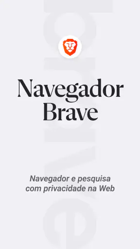 Brave Navegador e Pesquisa Web screenshot