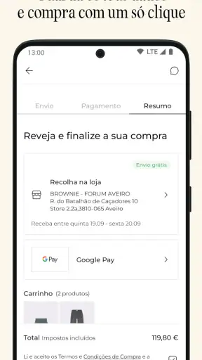 BROWNIE - Moda e Roupa mulher screenshot
