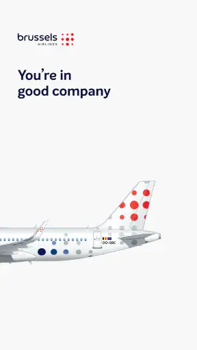 Brussels Airlines screenshot