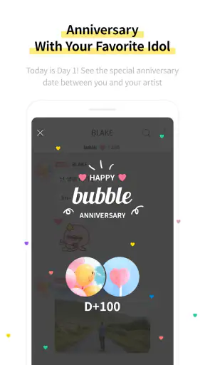bubble with STARS screenshot