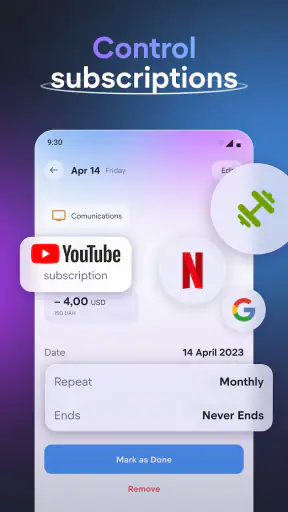 Budge: Controle de Finanças screenshot