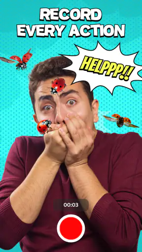 Bugzz: Insect Prank Filters screenshot