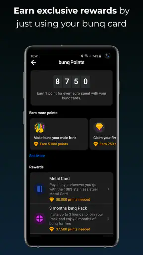 bunq screenshot