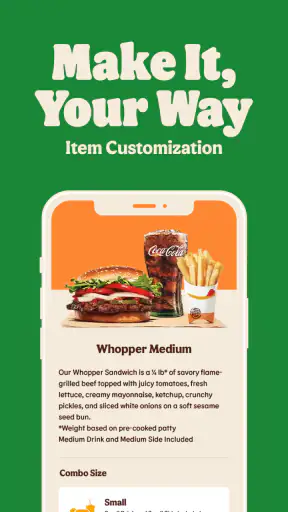 Burger King screenshot