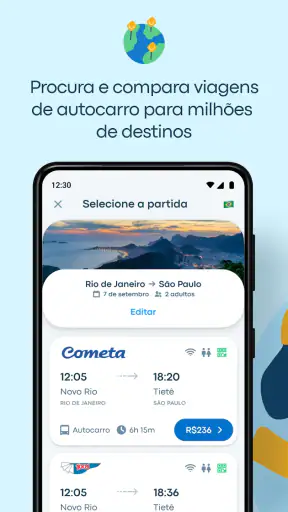 Busbud: Viagens Ônibus e Trem screenshot