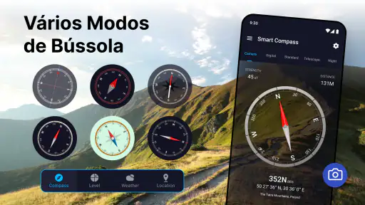 Bússola Digital Simples +Smart screenshot
