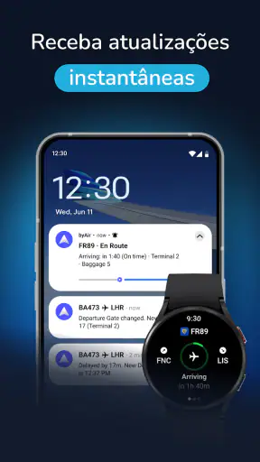 byAir: Acompanhar Voo ao Vivo screenshot