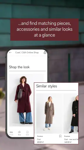 C&A Fashion Online Shop screenshot