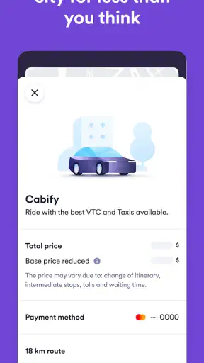 Cabify screenshot