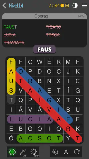 Caça Palavras - em Brasileiro screenshot