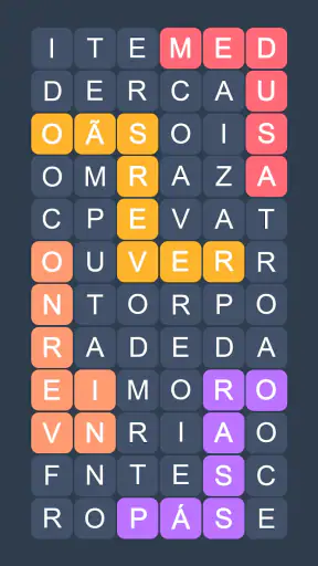 Caça Palavras em Português screenshot