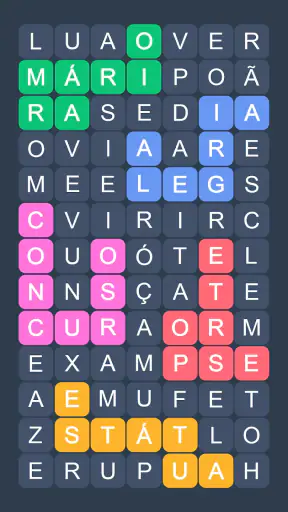 Caça Palavras em Português screenshot