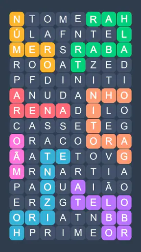 Caça Palavras em Português screenshot