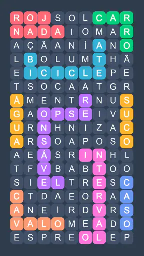 Caça Palavras em Português screenshot