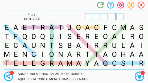 Caça Palavras Português screenshot