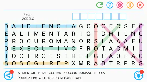 Caça Palavras Português screenshot