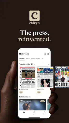 Cafeyn - News & Magazines screenshot