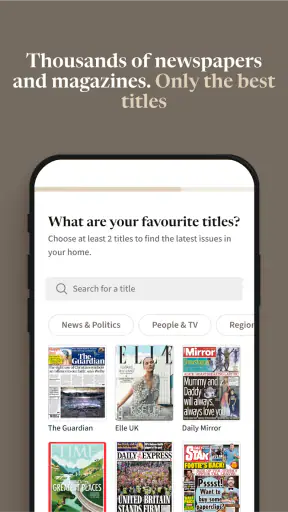 Cafeyn - News & Magazines screenshot