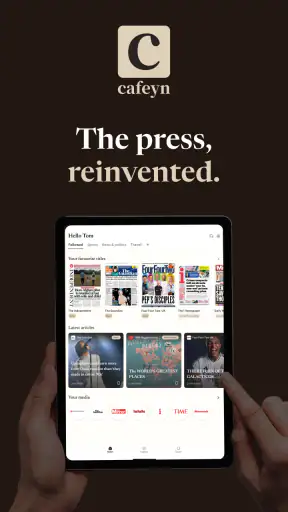 Cafeyn - News & Magazines screenshot