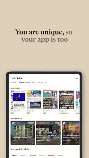 Cafeyn - News & Magazines screenshot