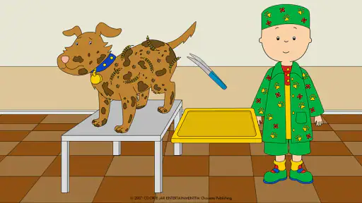 Caillou Brinca de Profissões screenshot