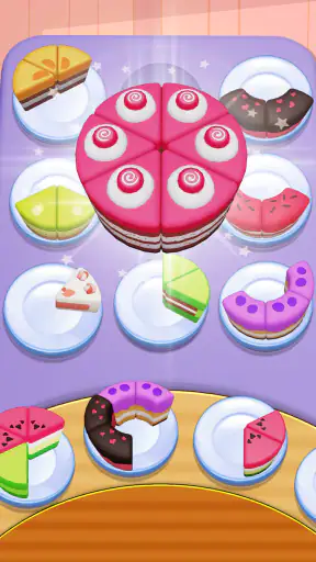 Cake Sort - classificar bolos screenshot