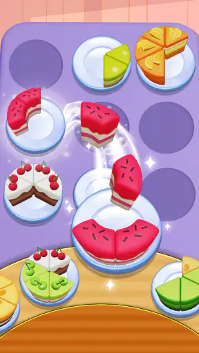 Cake Sort - classificar bolos screenshot