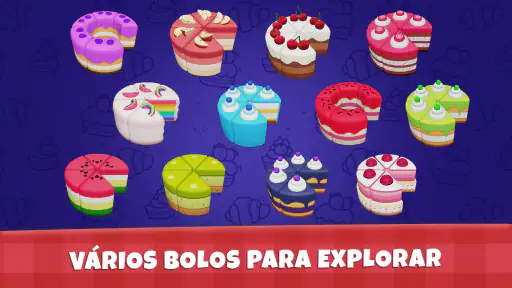 Cake Sort - classificar bolos screenshot