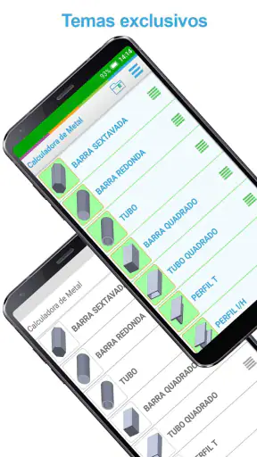 Calculadora de Pesos Metal Pro screenshot