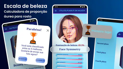 Calculadora e Escala de Beleza screenshot