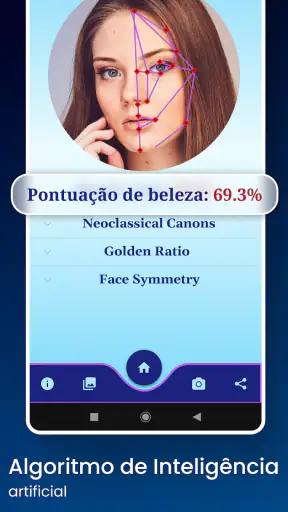 Calculadora e Escala de Beleza screenshot