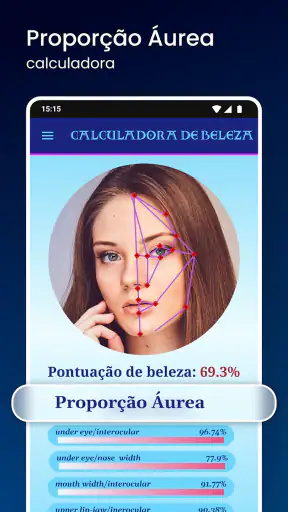 Calculadora e Escala de Beleza screenshot