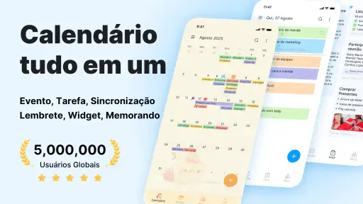 Calendário: Agenda Digital screenshot