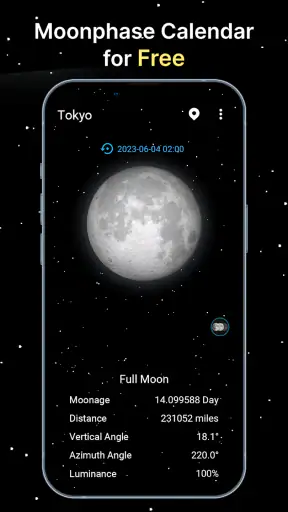 Calendário da fase da lua screenshot