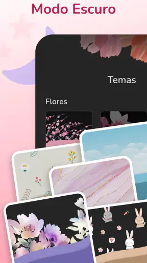 Calendário do período screenshot
