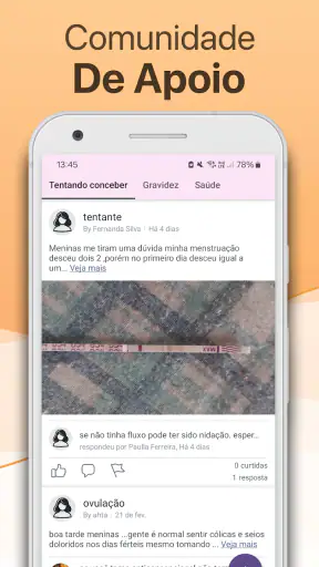 Calendário Menstrual Lilly screenshot