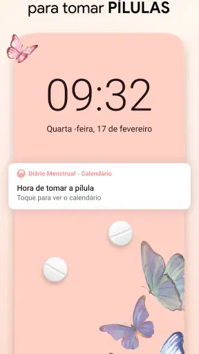 Calendário Menstrual Periodo screenshot
