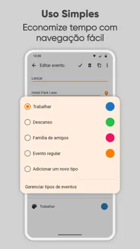 Calendário Simples screenshot