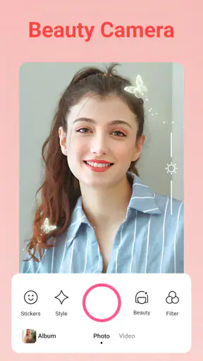 Câmera de beleza - ButyFace screenshot