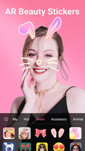 Câmera selfie-câmera de beleza screenshot