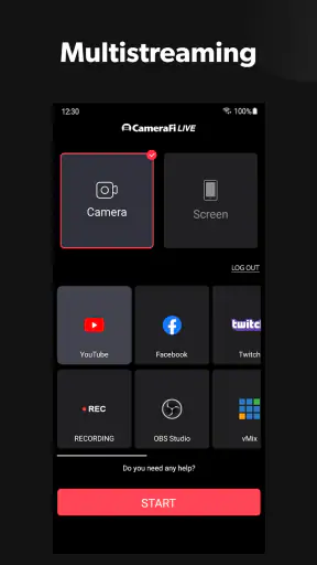 CameraFi Live screenshot